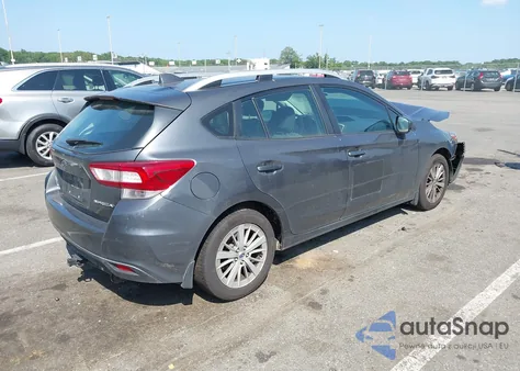 2018 Subaru Impreza 2.0I Premium from USA, damaged, VIN 4S3GTAB60J3726597